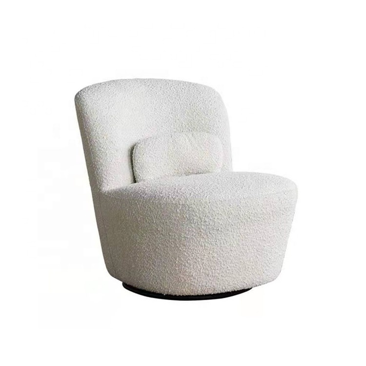 2021 New Product Modern Comfortable Upholstered Chair Leisure spun rotating chair