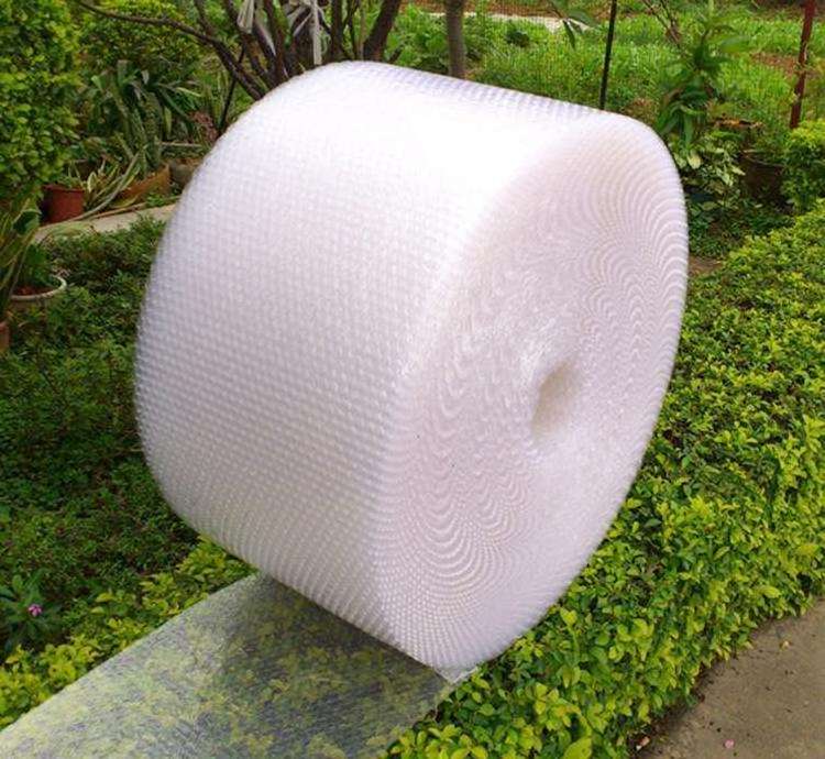 Wholesale Guangdong Factory  LDPE Wrap Plastic Sheet Cushioning Bag Packaging Air Bubble Single/double Layer Film Roll