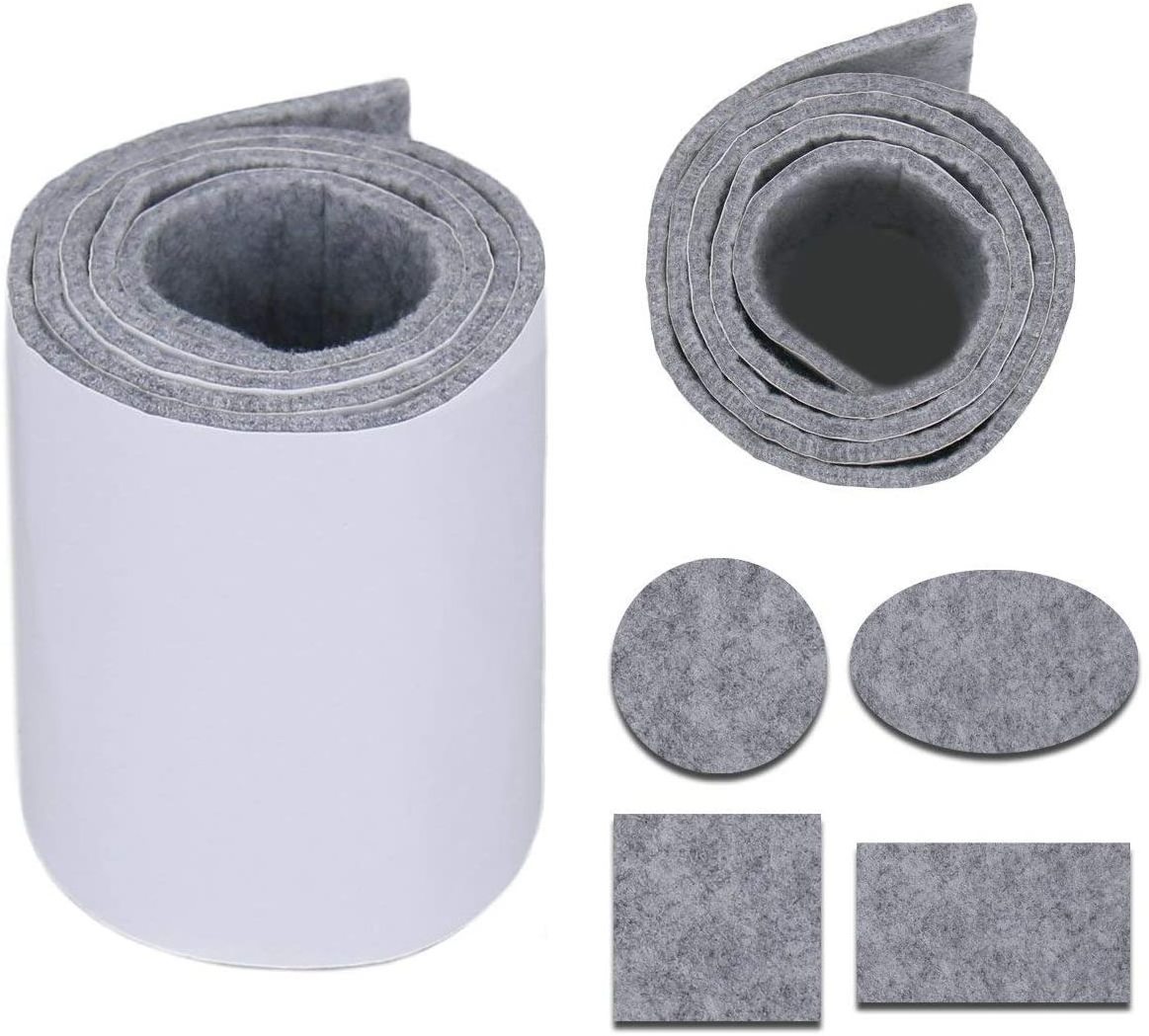 Low Price Felt Furniture Pads Floor Protectors Anti-Scratch Noise Cancelling Felt Pads for Floors Chair Table Sofa Leg