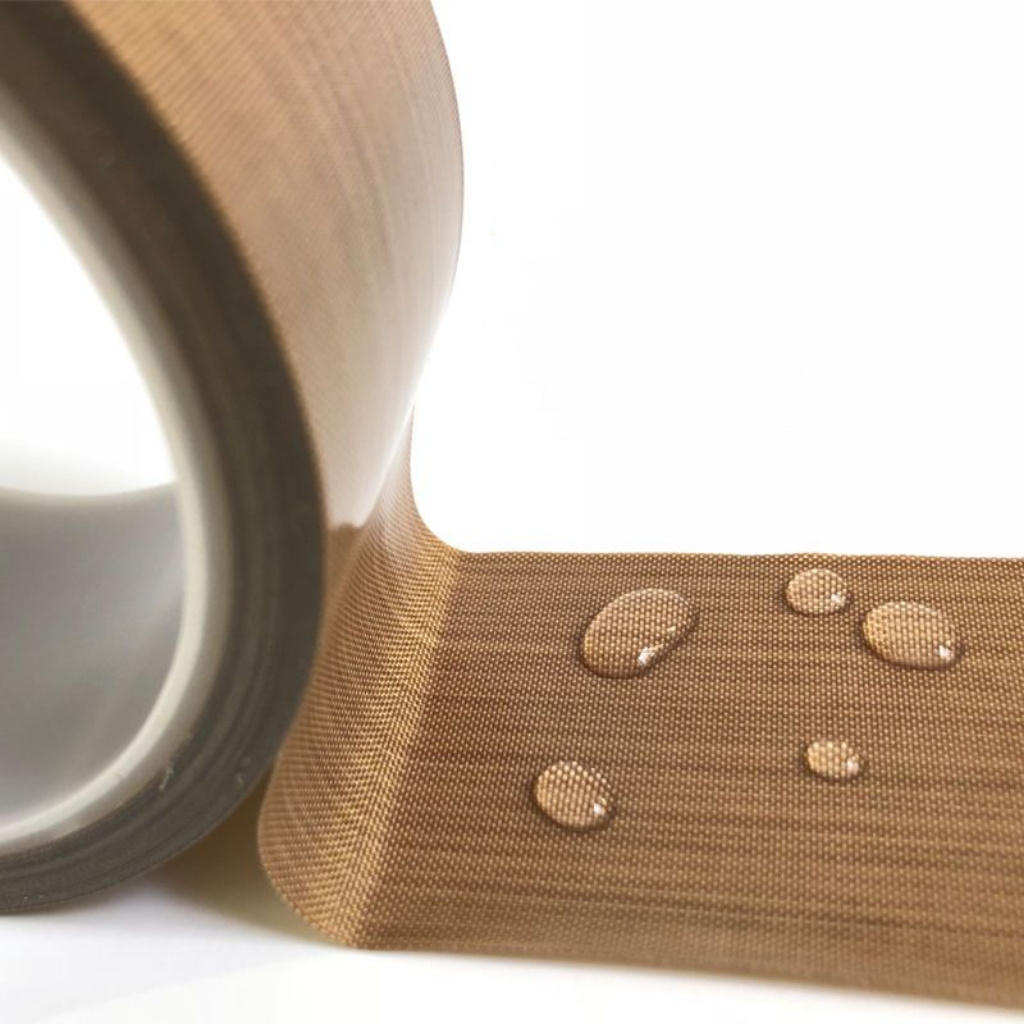 High Temperature Brown Wear-resistant Polytetrafluoroethylene Insulating Glass Cloth Tape