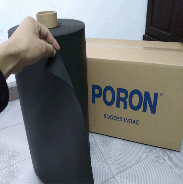 1Mm 1.5Mm Die cut Japan poron 4701 adhesive sheet High Density Lcd Screen Sealing Polyurethane Microcellular Soft Pu Poron Foam