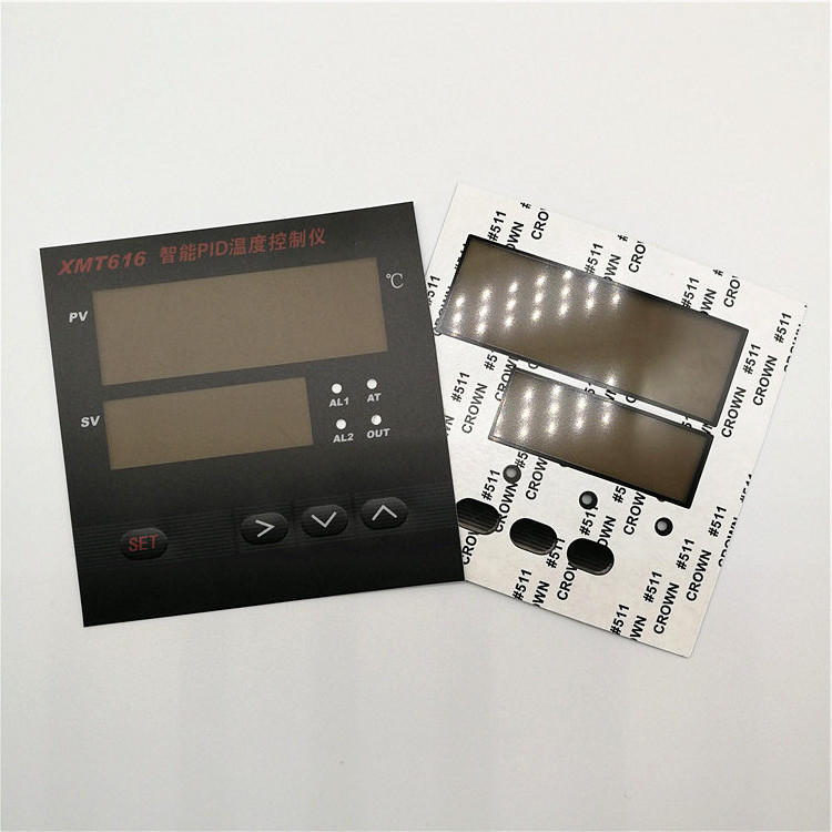 Top1PC PVC Customized Membrane Switch keypad/pvc printing membrane front panel or switch