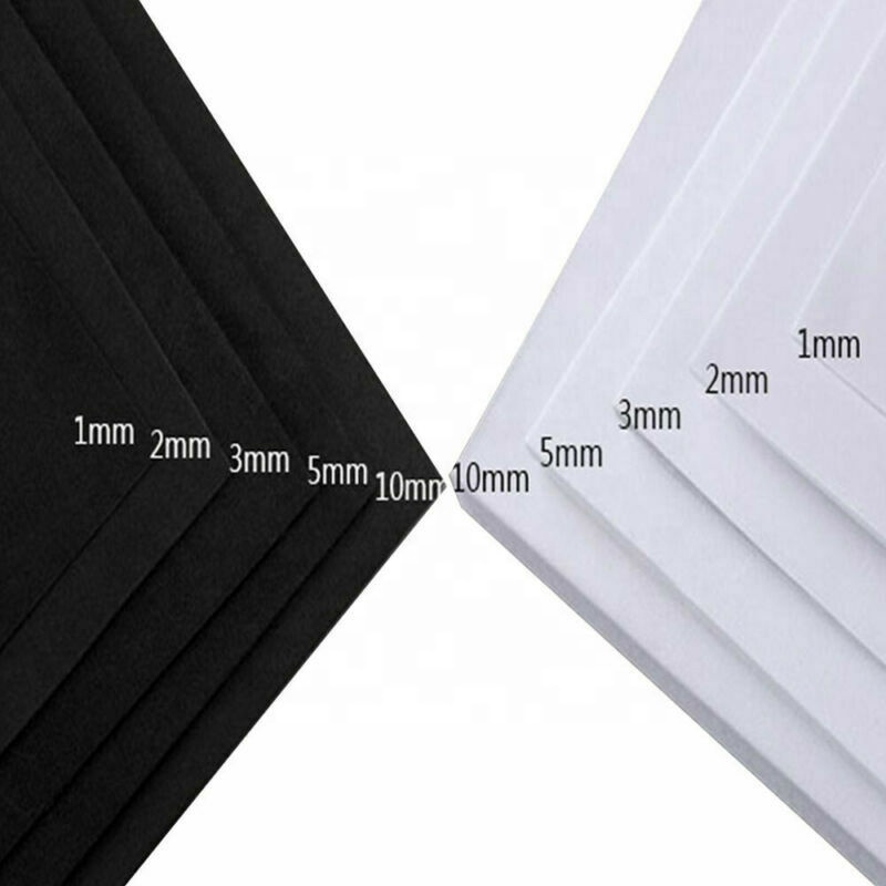 DIY cosplay prop craft arts model use soft  high density black and white  EVA Foam