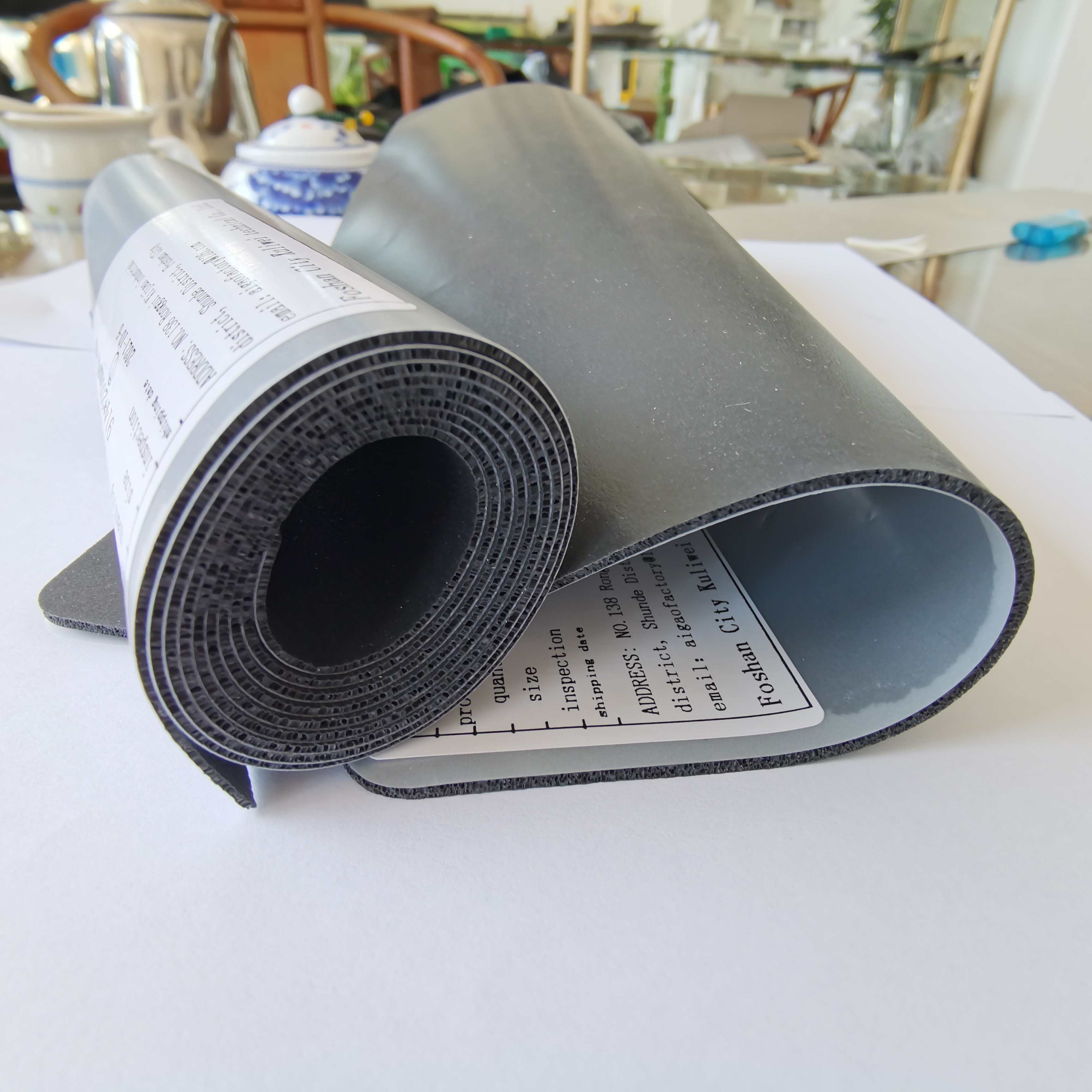 Bisco Silicon HT800 Silicone rubber foam sheet 0.8mm 1.6mm 2mm 4mm 6mm Anti-slip Foam Rubber Sheet