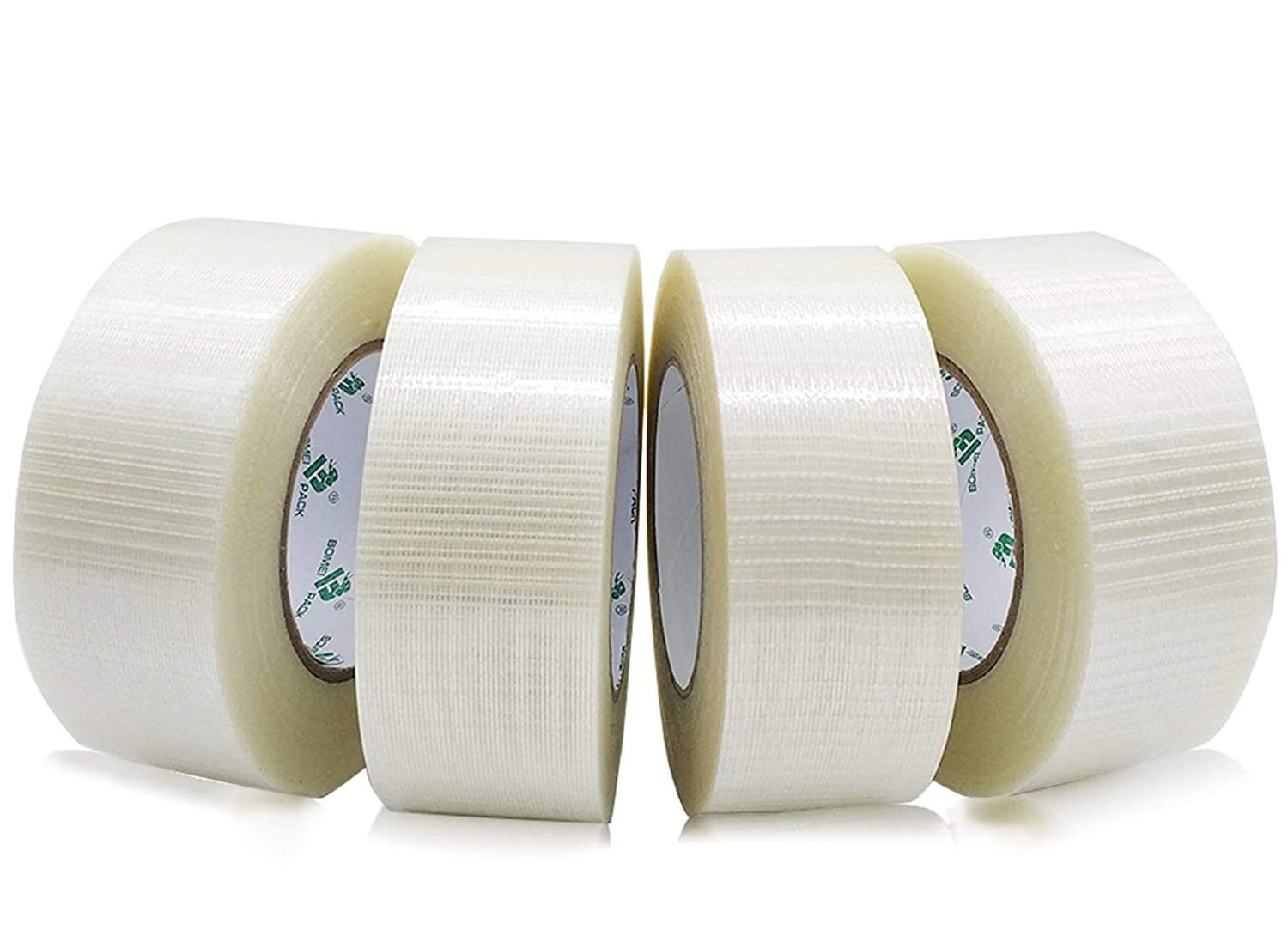 High Adhesion Custom Heavy Duty Packaging Reinforced Cross Woven fiberglass carton sealing filament fiberglass tape