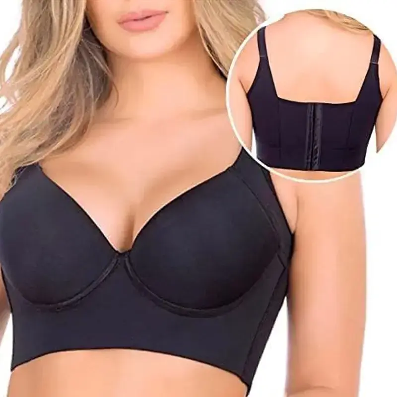 2023 Hot Sell Seamless Breast Lift Bra Deep Cup Sports Comfortable Shaper Underwear Quick Dry Bra For Women