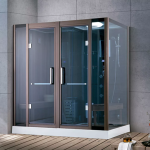 Two persons cedar luxury sauna dry wet Steam sauna Room