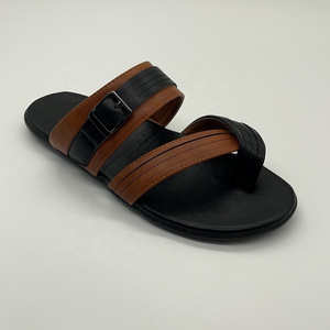 New Trend outdoor anti-slip PU men's sandals slippers