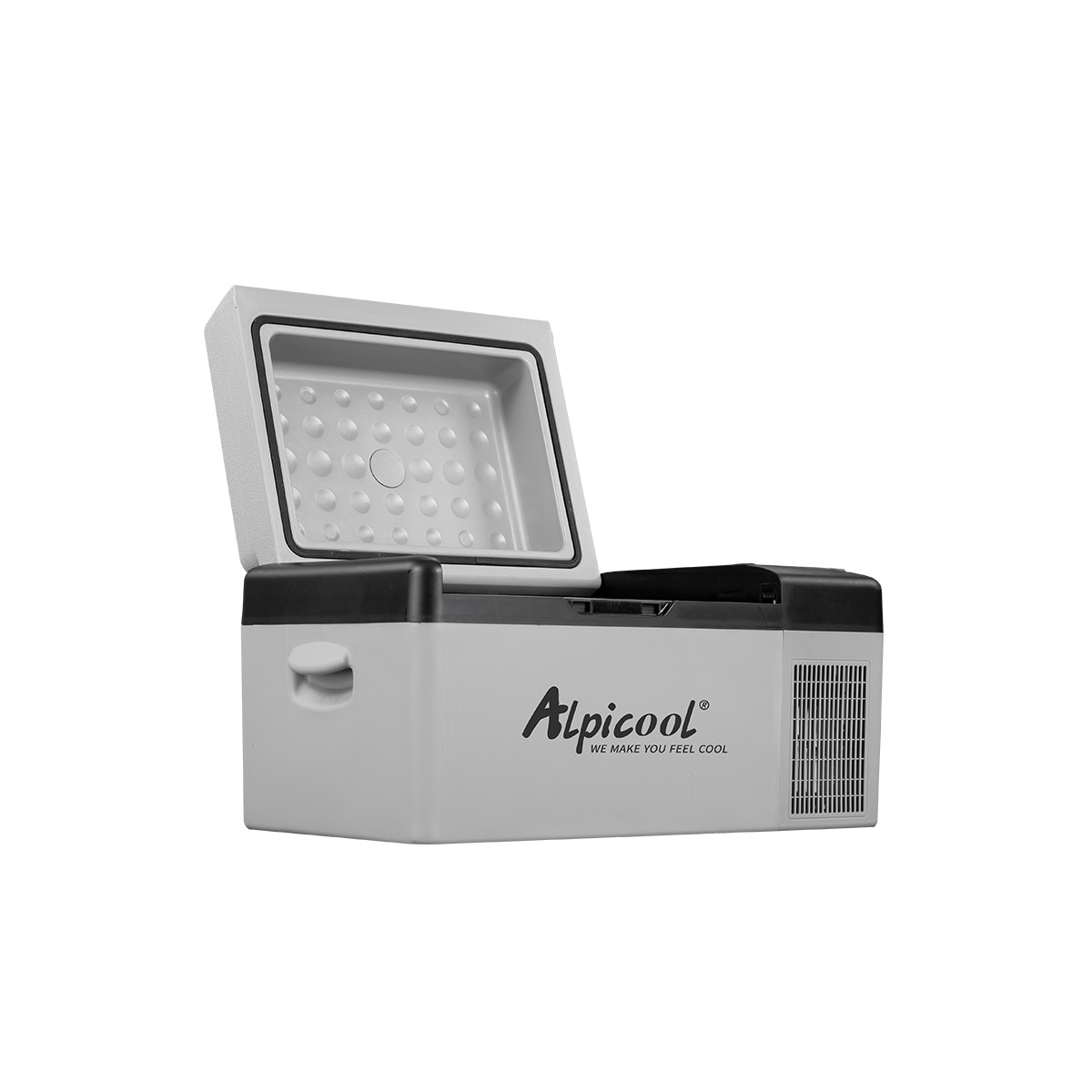 Alpicool C20 12v rv home car dual use USB port mini car travel refrigerator for car use ac compressor freezer camping cooler box