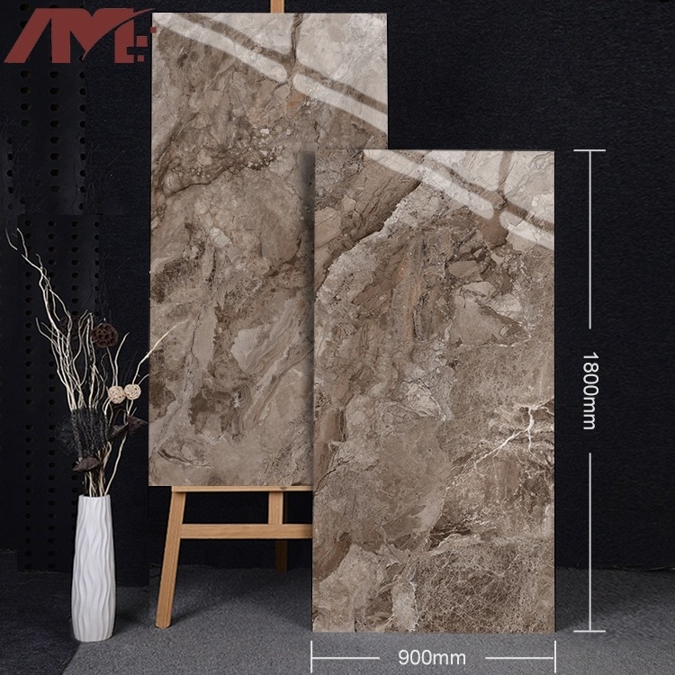 modern apartment home floor sintered stone slab big tiles 900x1800mm