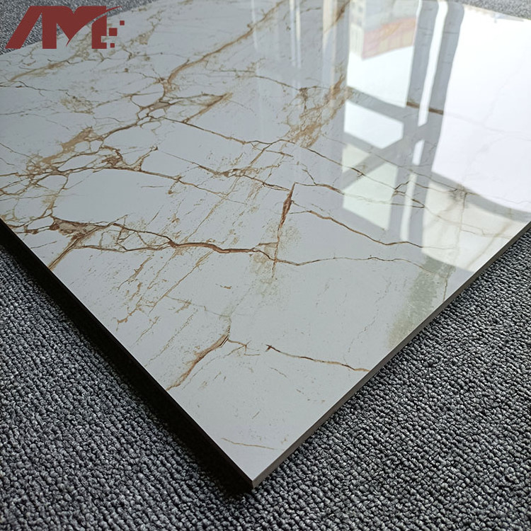 white wall 600x600 floor glazed porcelain polished tiles for floor