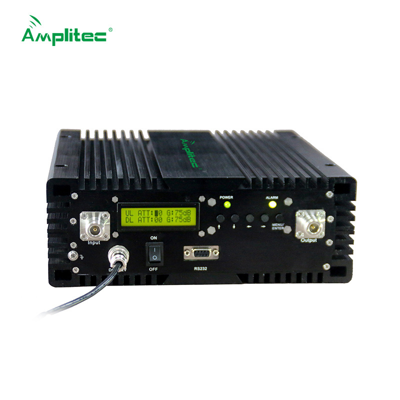 Amplitec 27dBm Dual Band Selective BTS Repetidor 3G 4G WCDMA + LTE 3 Mobile Signal Repeater Booster with Remote Monitoring