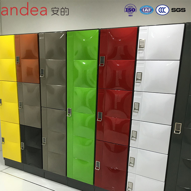 Best price cube metal clothes lockers with digital locks