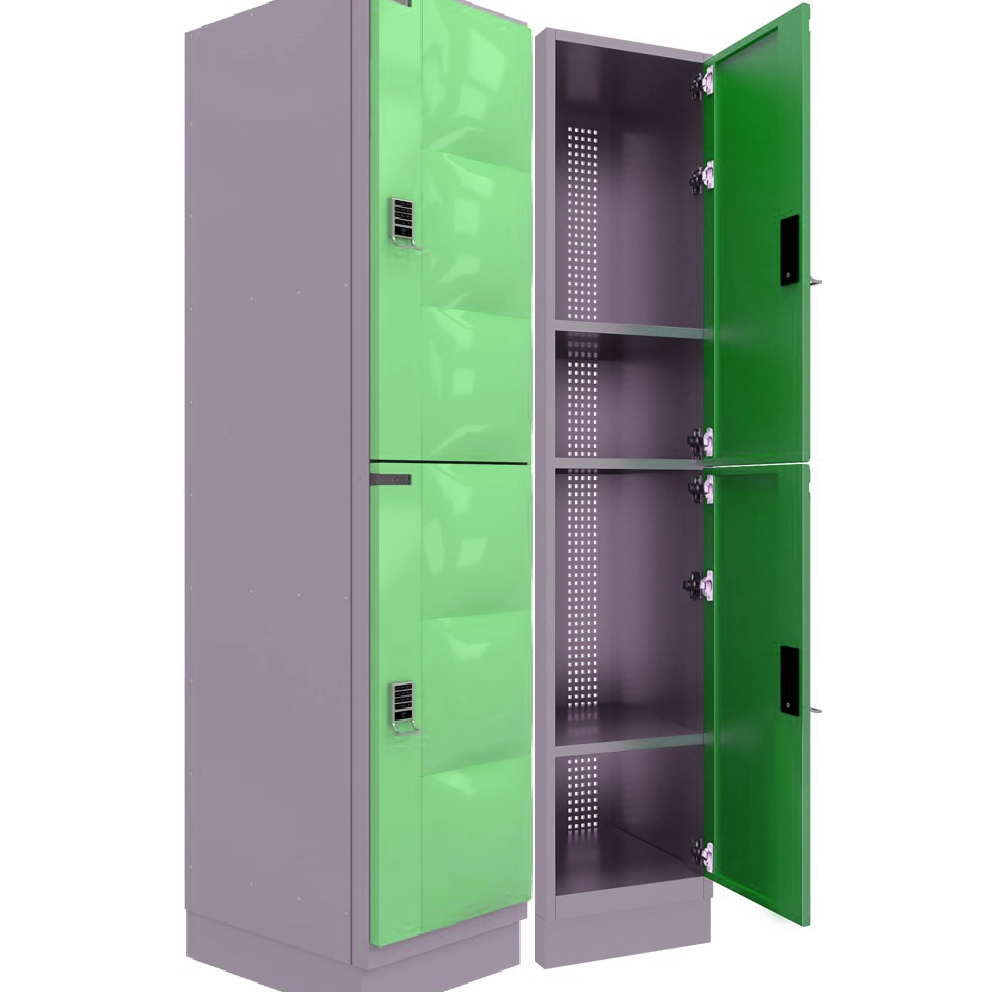 Best price cube metal clothes lockers with digital locks