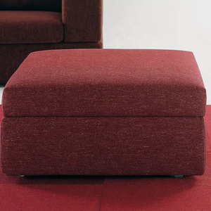 Home Storage Furniture Sofa Stools Square Velvet Ottoman Storage Bench