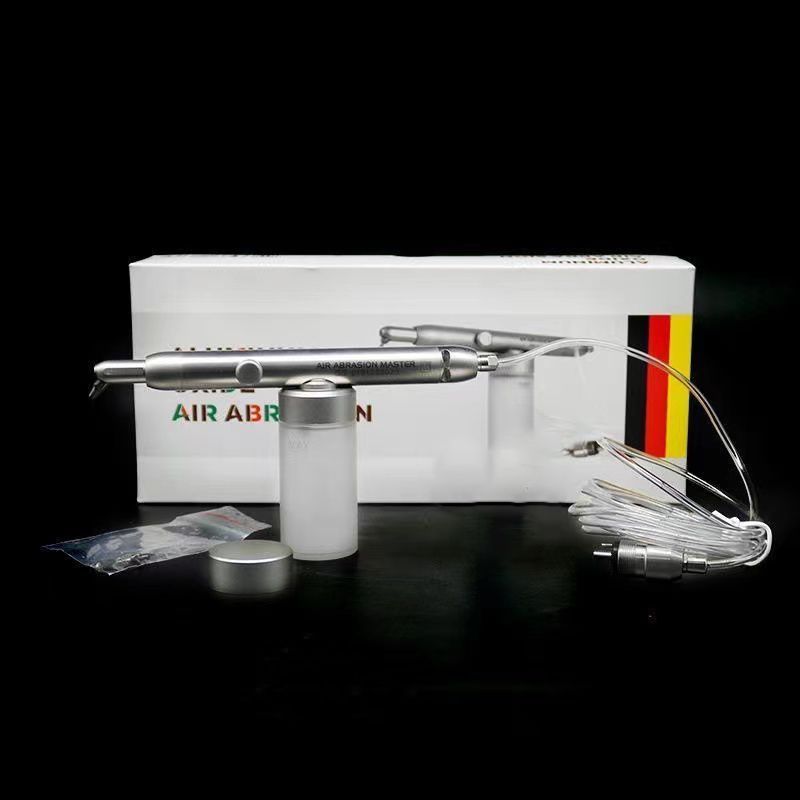 Dental Air Polisher Wear Micro Etching Machine Sand Blast Sand Blast Machine Teeth Polishing Air Prophy 4 Hole