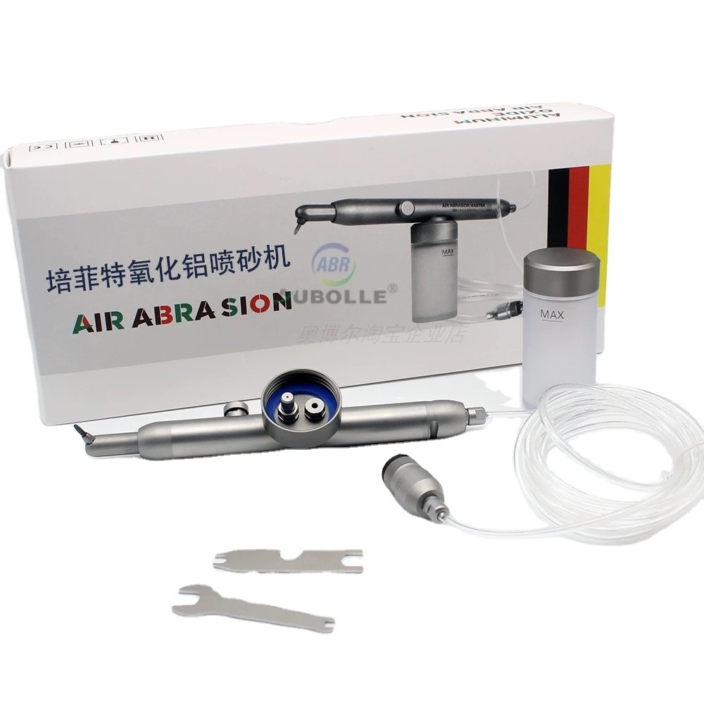 Dental Air Polisher Wear Micro Etching Machine Sand Blast Sand Blast Machine Teeth Polishing Air Prophy 4 Hole