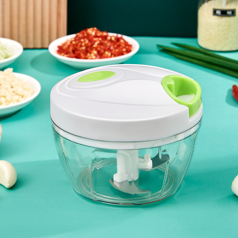 once for all multifunctional vegetable chopper mini food chopper plastic blender for household kitchen chopper