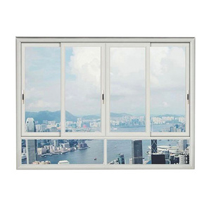 Made in Guangdong simple design aluminum sliding window