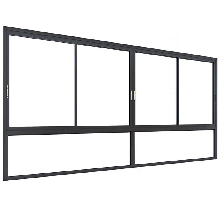 Made in Guangdong simple design aluminum sliding window