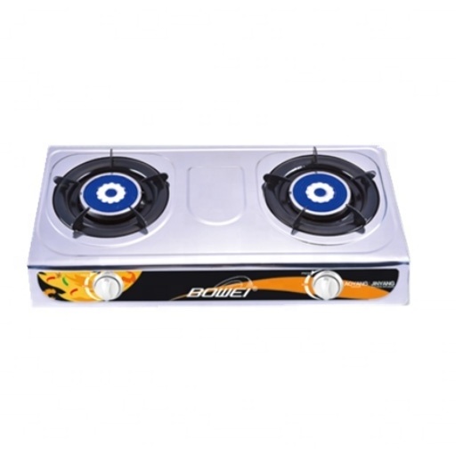 China factory Infrared burner stainless steel gas cooker with 2 burner