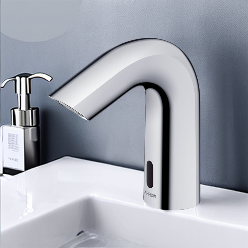 ARROW Deck Mounted Brass Basin Faucet Mixer Smart Sensor Faucet Bathroom Basin Faucets