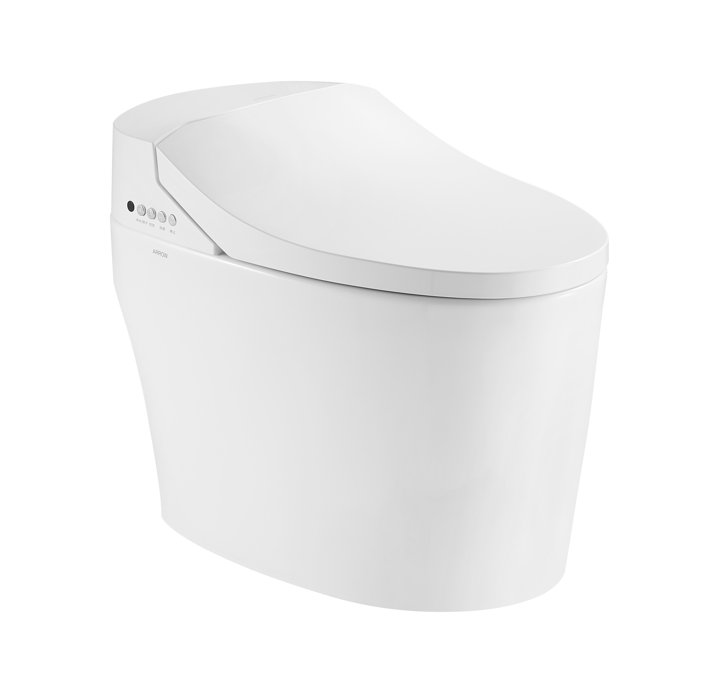 ARROW Brand Wash Power Saving Bidet Wc Intelligent Smart Toilet In White