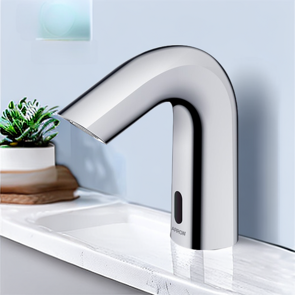 ARROW Deck Mounted Brass Basin Faucet Mixer Smart Sensor Faucet Bathroom Basin Faucets