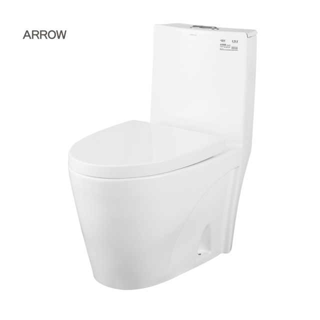 ARROW brand Sanitary ware supplier bathroom water closet wash down one piece western style price public incinerating toilet