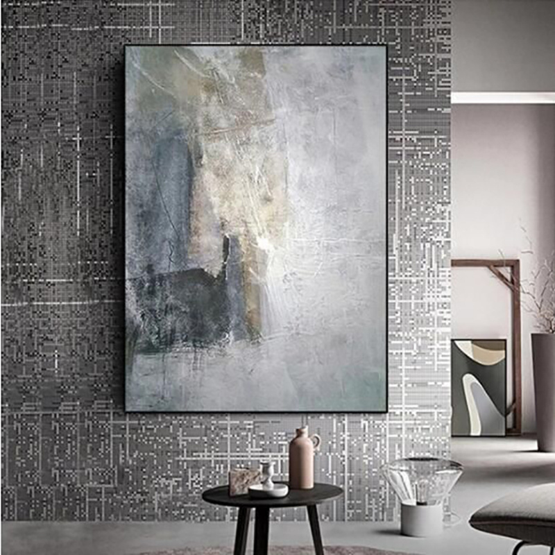 Modern abstract background wall decoration painting Hotel hand-painted art oil painting home decoration wall decoration