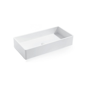 Simple design counter top art basin Artland artificial stone Acrylic solid surface basin YL1227