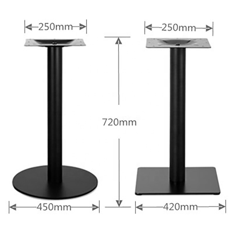 Wholesale Modern Restaurant Stainless Steel Legs Home Furniture Dining Room Coffee Bar Metal Table Base for Table Top