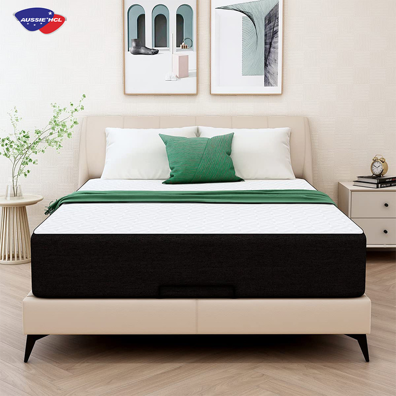 comfortable high density foam mattress in box bedroom mattress topper memory foam latex gel pocket hotel spring mattresses