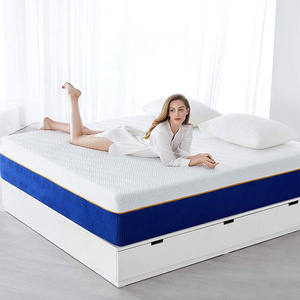 sleep well comfortable cheap best hotel bed mattresses in box king queen single size foldable latex memory foam mattress