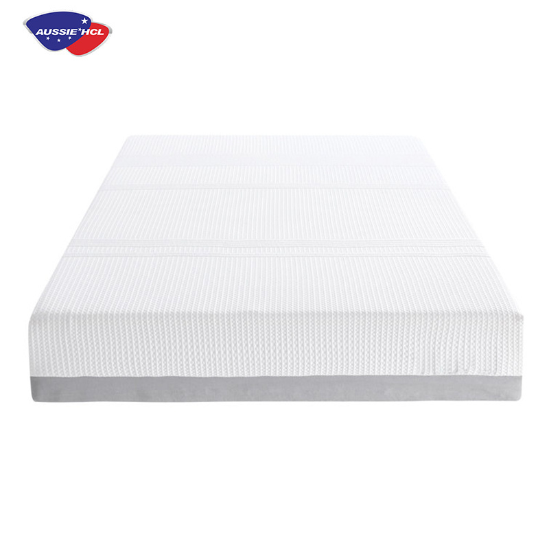 High Quality Breathable Knitted Luxury Foam Roll Up Mattress King Size Bed Mattress Cool Gel Infused Memory Foam Mattresses