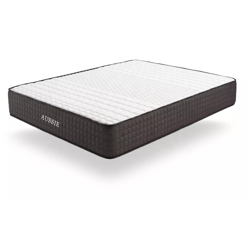 Hybrid sleep well king queen twin double size waterproof mattresses cover protector pocket spring gel memory foam mattress