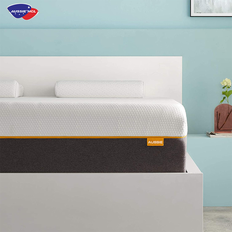 Classic Brand Ventilated 12 Inch thick Mattress CFR1633 BS7177 fire proof Certified cooling gel memory foam mattress