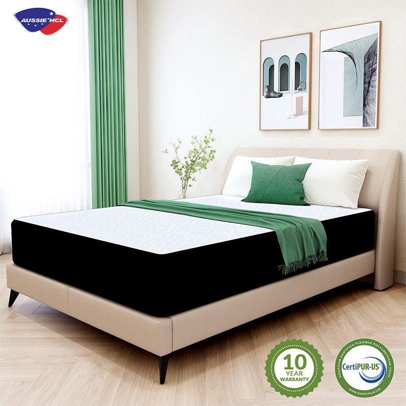 comfortable high density foam mattress in box bedroom mattress topper memory foam latex gel pocket hotel spring mattresses