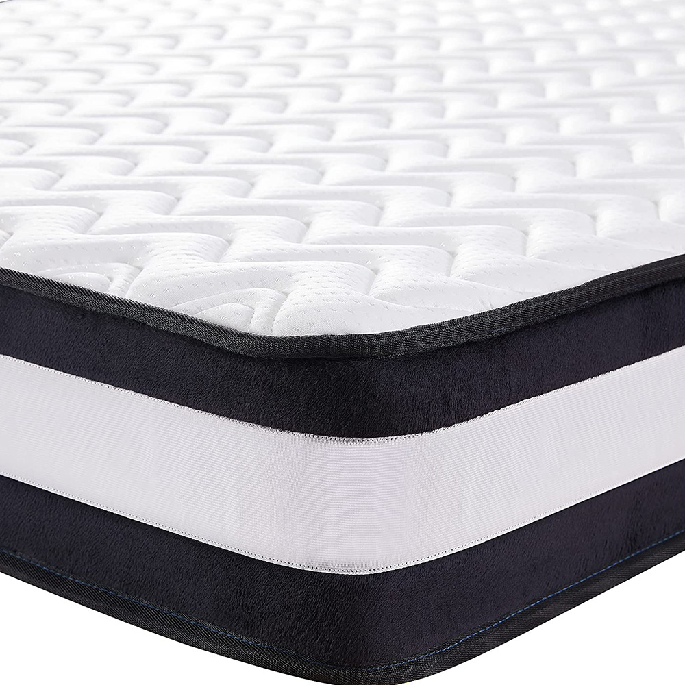 Hybrid sleep well  twin double size cover  king queen mattresses protector waterproof pocket spring gel memory foam mattress