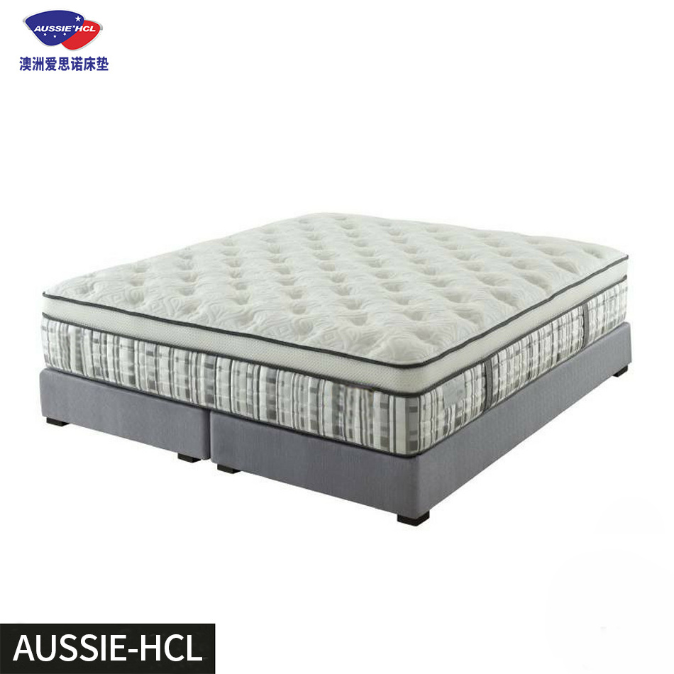 Premium Europa Luxury Top Selling Dunlop latex foam fold compress box package pocket spring coil thin mattress