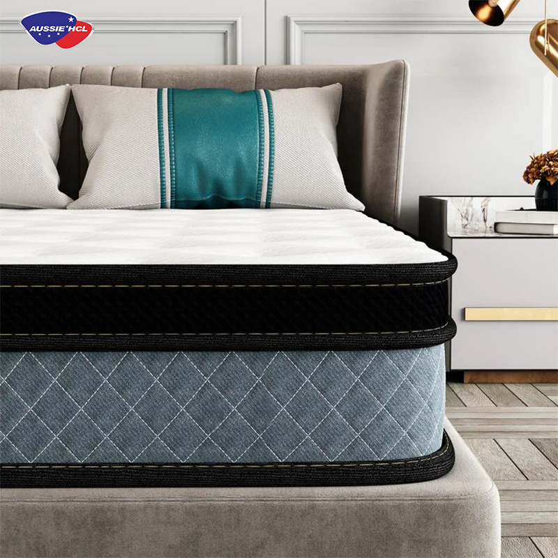 The best factory wholesale roll full inch mattress comfort hotel gel memory foam spring hybrid mattress