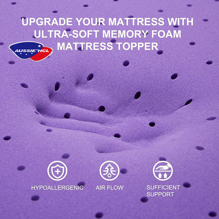 matratze 140 x200 Double Queen High Density Foam Mattress Pad Visco PU Bed Topper Cooling Gel Memory Mattress Topper