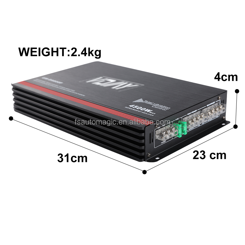 Auto Magic Cube 9800F 4 channel 6000 watts max power full range car amplifier 12v car amplifier 4.1