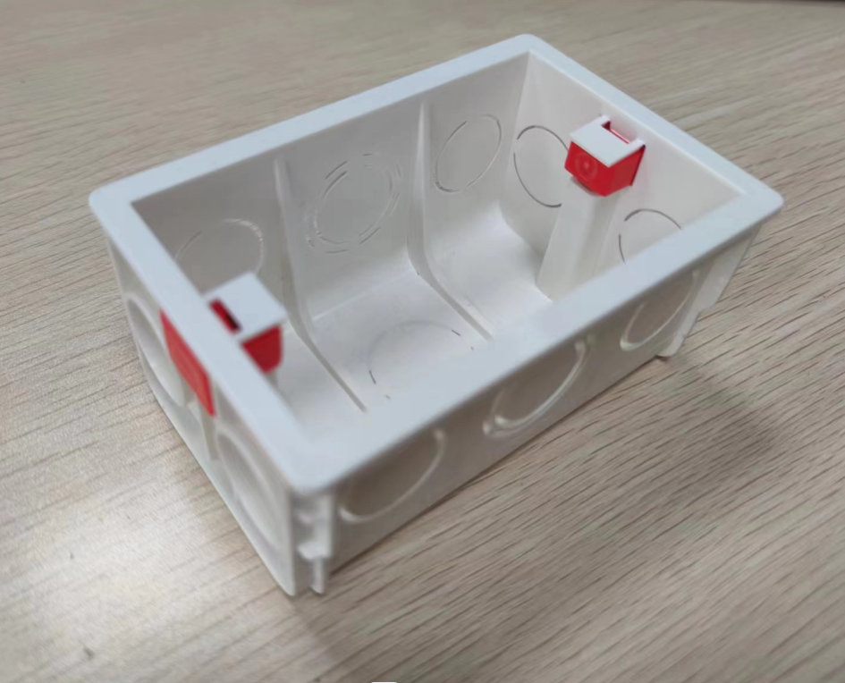 Baili 118 type 50H PVC mounting  box Electrical enclosure white switch socket  box junction box