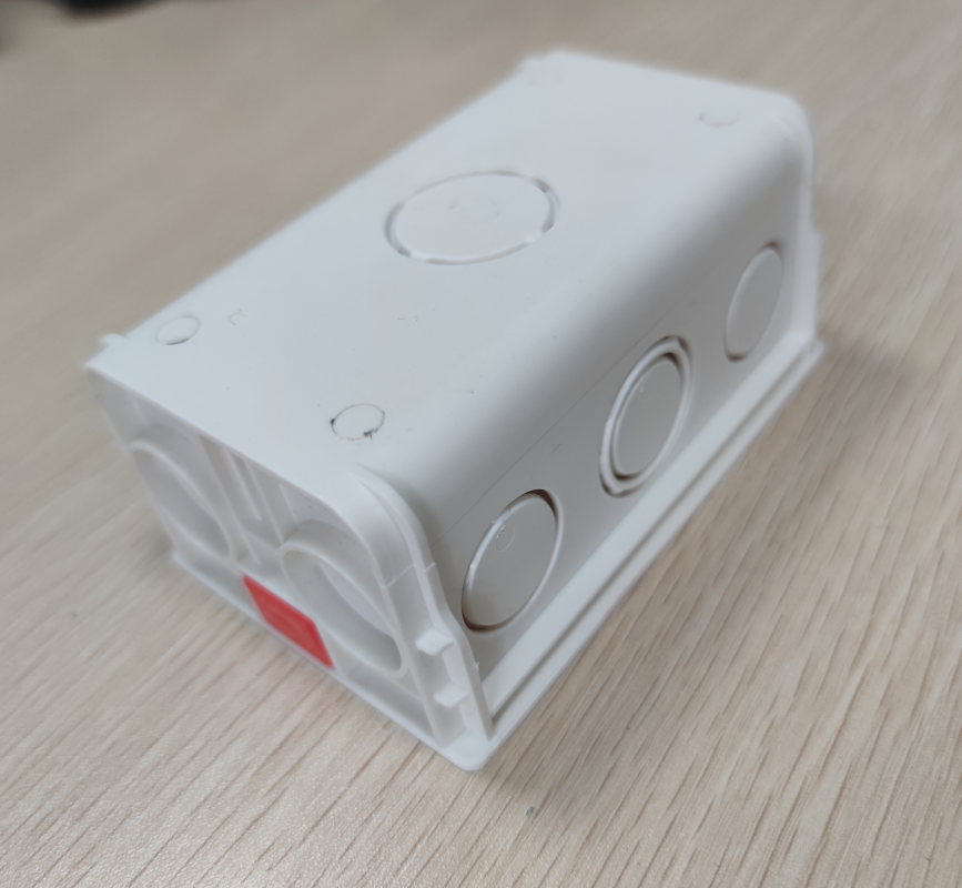 Baili 118 type 50H PVC mounting  box Electrical enclosure white switch socket  box junction box