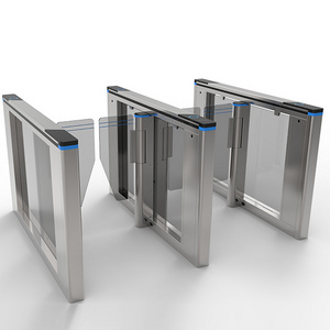 entrance security  automatic fast speed gate swing barrier turnstile with access control