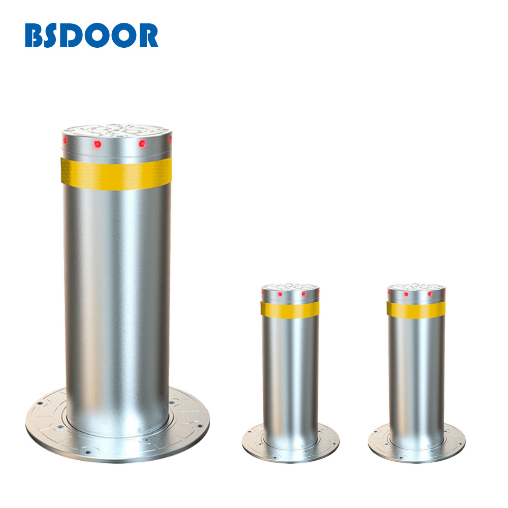 Road Traffic Parking Security Breakaway Automatic Hydraulic retractable Rising Bollard