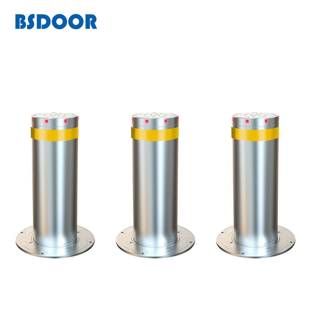 Road Traffic Parking Security Breakaway Automatic Hydraulic retractable Rising Bollard