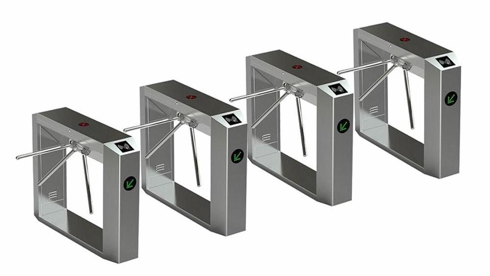 automatic access control security tripod turnstile gate