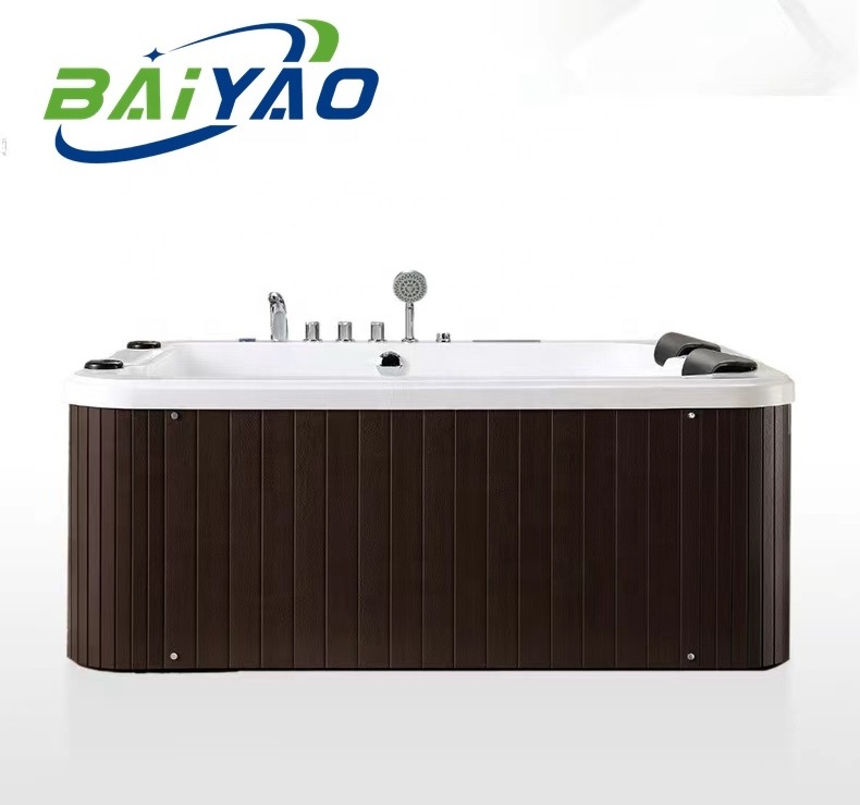 Baiyao Wonderful Led Bath Tub Light Baby Bath Tub Whirlpool  Spa Adult Massage Spa Hot Tub